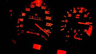 Mercedes 190E 32 AMG Top Speed [upl. by Miharba]