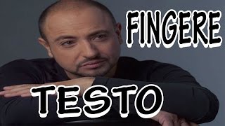 Gigi Finizio  Fingere TESTO 🎶🎶 [upl. by Etezzil452]