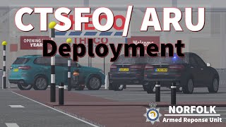 ARUCTSFO Deployment at ThecoB1161  UKRP NW Norfolk Roblox [upl. by Yhtir222]