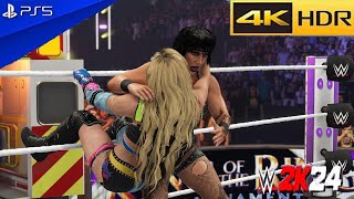 FULL MATCH Liv Morgan vs Rhea Ripley  WWE RAW 2k24 [upl. by Emsmus]