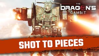 I got Shot to Pieces  Mechwarrior 5 Mercenaries DLC The Dragons Gambit Episode 3 [upl. by Ashly]