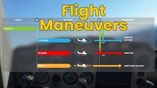 MSFS 2020 Basic Flight Training Essential Flight Maneuvers [upl. by Esilanna]