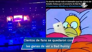 Estos son los memes de los boletos clonados de Ticketmaster en el concierto de Bad Bunny [upl. by Aelanna]