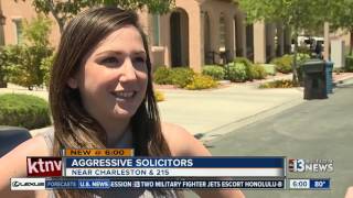 Aggressive solicitors target Summerlin neighborhood [upl. by Jocelyne737]