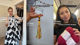 Crochet TikTok Compilation 22  Viral Crochet Inspo amp Ideas amp Hacks [upl. by Charlot137]