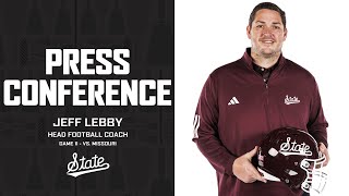 FOOTBALL  Jeff Lebby  Game 11 Press Conference [upl. by Ardiek]