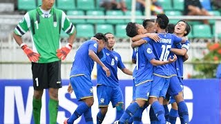 IR Iran vs Thailand AFC U19 Championship 2014 Group Stage [upl. by Barbee]