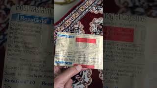 Rosa gold 10 tablet use  Rosa gold 10 Kis kaam aati hai [upl. by Asoj422]