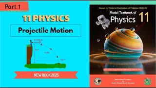 Projectile motion class 11  New federalboardphysics [upl. by Hsirk856]