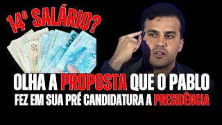 OLHA A PROPOSTA QUE O PABLO MARÇAL FEZ EM SUA PRÉCANDIDATURA A PRESIDÊNCIA EM 2022 [upl. by Nosro504]