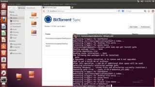 Ubuntu 1304 BitTorrent Sync Installation and Configuration [upl. by Anoynek]