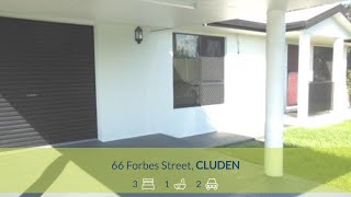 66 Forbes Street CLUDEN Queensland [upl. by Thgiwed]