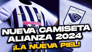 Esta SERÁ la NUEVA CAMISETA de ALIANZA LIMA 2024 ¿TE GUSTA [upl. by Ahseyk665]