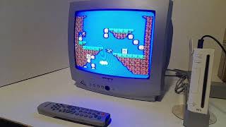 Tv Color Tubo Catodico Vintage InnoHit 14quotTxSilver  Test con Alex Kidd in Miracle World [upl. by Yeung]