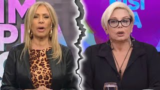 SUSANA ROCCASALVO Y CARMEN BARBIERI NO SE FUMAN Pallares reveló la vieja pelea que causó el quiebre [upl. by Htebharas537]