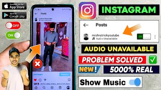 😥 Instagram Post Audio Unavailable Problem  Instagram Post Song Unavailable Problem  Instagram [upl. by Caryl417]