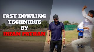 Fast bowling tips by irfan pathan  Swing bowling grip  Bowling runnup [upl. by Karola]