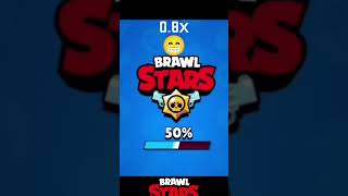 10x 😎 5x 😄 2x 😌 1x 😊 08x 😁 03x 💀  shorts шортс brawlstars браво старс [upl. by Yecad]