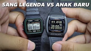 SAINGAN BARU F91W  Komparasi Casio F91W Vs Casio W201 [upl. by Yendic]