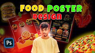 Photoshop PRO Shares Top Fast Food Poster Design Tips [upl. by Grew]