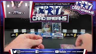 2024 Panini National VIP Gold Packs 1  20 Pack Modified Random Teams WITH SKUNK PROTECTION [upl. by Langdon]