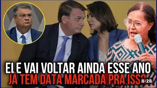 Falsa profeta Cristina Maranhão diz que Bolsonaro volta este ano e que haverá escuridão em Maio [upl. by Edras438]