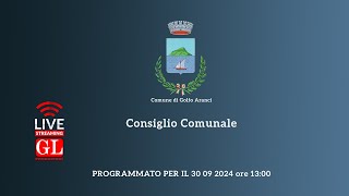 Consiglio Comunale del 30 09 2024 [upl. by Assirrak]