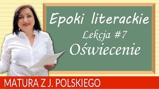 65 Matura z polskiego epoki literackie  oświecenie [upl. by Ordnasil]