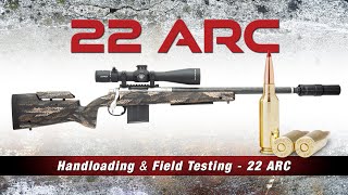 Handloading and Testing the 22 ARC [upl. by Codee246]