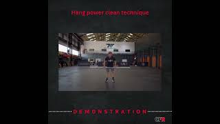 CFR Movement Video  Hang Power Clean technique [upl. by Bekha]