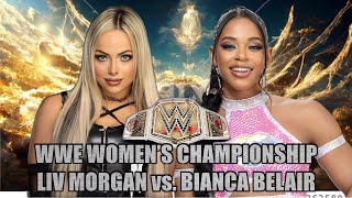 WWE 2K24  202411222WWE WOMENS CHAMPIONSHIPLIV MORGAN vs BIANCA BELAIR [upl. by Birkner]