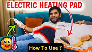 How to use Heating Pad  Best Electric Heat Belt in India for Heat Therapy amp Pain [upl. by Aro]