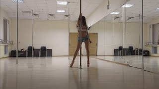 Exotic poledance Alesia Exoticpole The devil you know [upl. by Shoshana258]