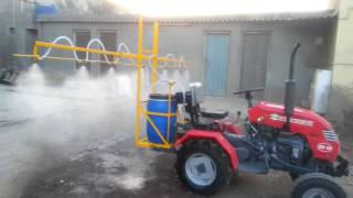 Jay Kishan Mini Tractor With Spray Pump it is use in Agriculture activity amp etc [upl. by Aretse]