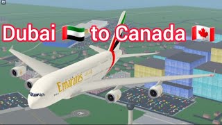 Emirates Full Flight ✈️  Boeing 777  Dubai  Canada  Trip Report  Emirates pilot [upl. by Asilrac]