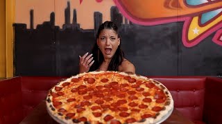 BEAT THE 3 YEAR LONG PIZZA RECORD  ‘2020 PIZZA CHALLENGE’ LEAHSHUTKEVEr [upl. by Yelnats]