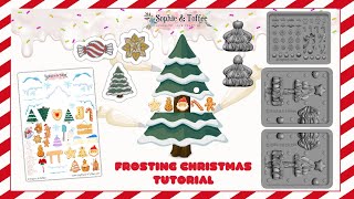 Frosting Christmas Tutorial [upl. by Noek]