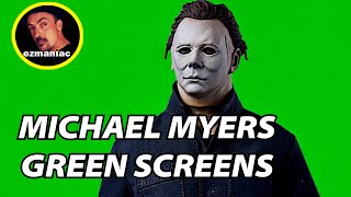 Green Screens  Halloween Michael Myers Laurie Strode scenes [upl. by Aohsoj]