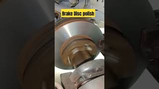 Brake disc polish shortvideo automobile [upl. by Ahsien]