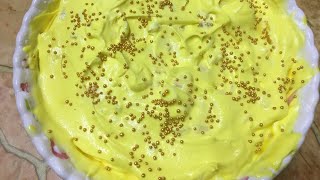 How to make Pineapple mousse recipe  easy mousse recipe  pineapple delight kaise banaye [upl. by Acirederf]