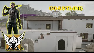 Best Valkyrie Cam Spots on Coastline Rainbow Six Siege [upl. by Aicetal]