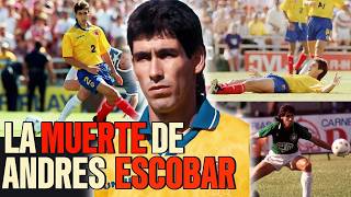 La muerte de ANDRÉS ESCOBAR  UN AUTOGOL LE COSTO LA VIDA history [upl. by Aneeuq]