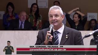 Coronel Telhada em plenário 20032019  Pronunciamento na ALESP [upl. by Skantze882]