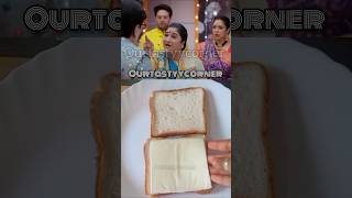 Easy Peasy Cheesy Garlic Bread 🥪 Anupama Baa ne mama ji ko mara thappad 👋 anupama bread [upl. by Einaj]