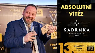 Nejlepším vinařstvím roku 2022 je vinařství Jindřich Kadrnka [upl. by Hgielar]