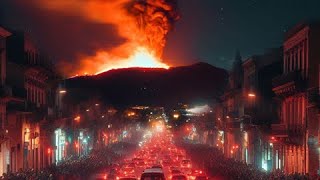 Mount Etna is erupting Catania is covered in ashes [upl. by Maurizio]