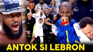 Gusto nalang matulog ni LeBron Debut game ni Chris Paul laughtrip kay Steph Curry [upl. by Curhan]