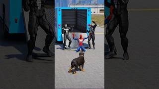 Superman Saves Spiderman  GTA V  shorts 99 [upl. by Benkley348]