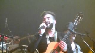 Concert de Kendji à Marseille 19 mars 2016  Joyeux anniversaire Antonio [upl. by Amary]