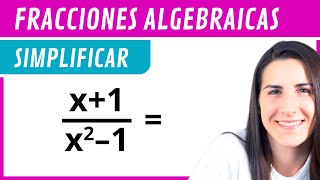 SIMPLIFICACIÓN de FRACCIONES Algebraicas 🍕 [upl. by Yael23]